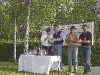 Da sn. M.Pezzali, M.Cavezzali, M.Callegari e G.Manganini