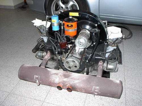 motore lato puleggia