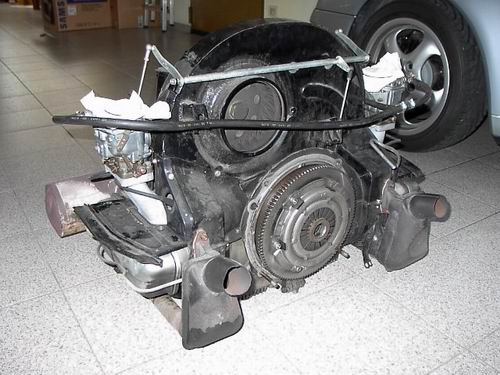 motore lato frizione