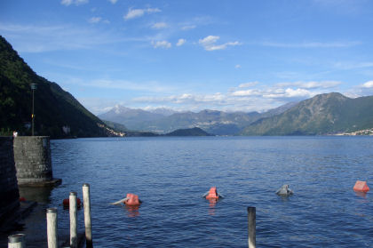 Sosta ad Argegno (Lago di Como): giornata stupenda !!