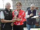 Ale premiata a Silvana Mansio
