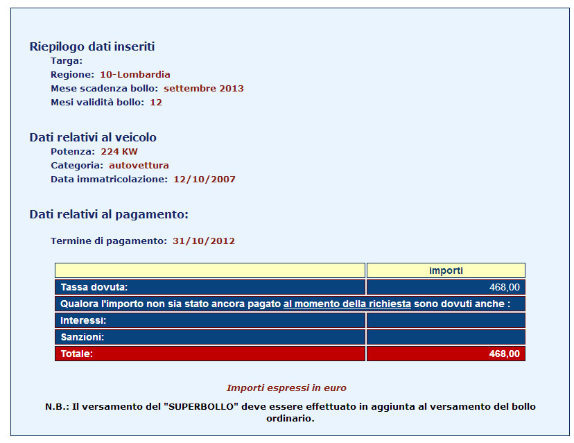 Calcolo Agenzia Entrate
