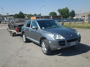 all'arrivo...