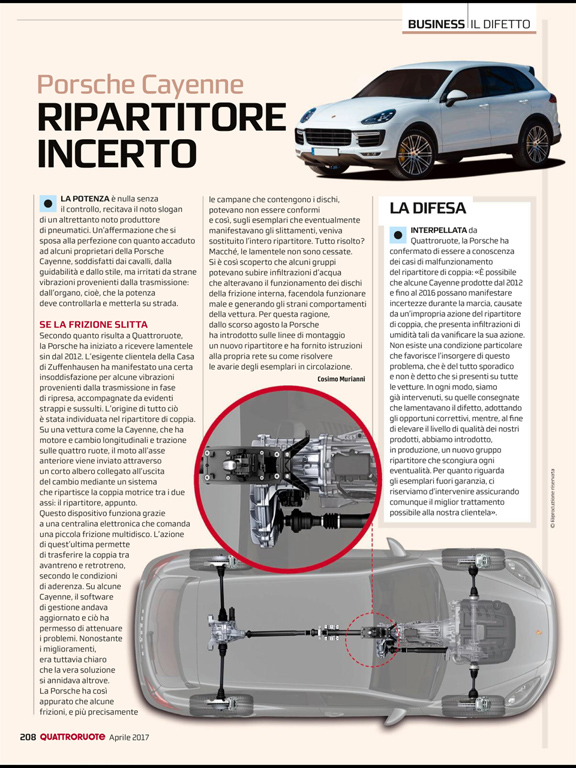 articolo problemi ripartitore