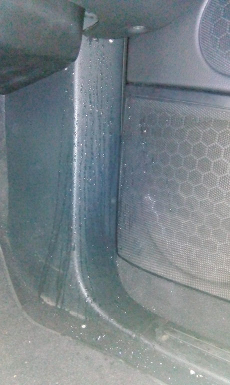infiltrazione acqua