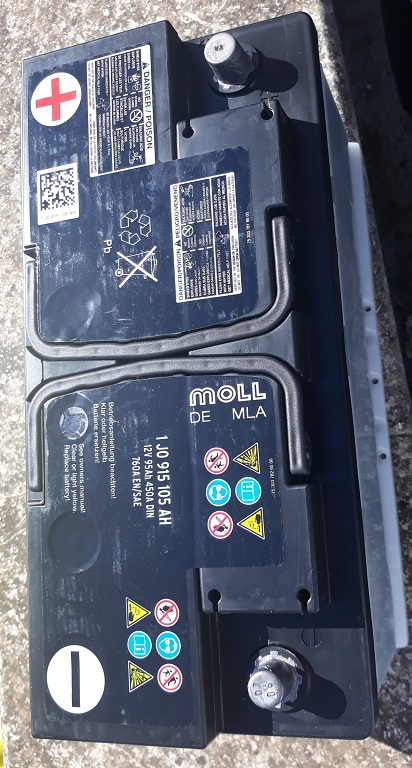 batteria originale 955 3.2 V6 2006 
