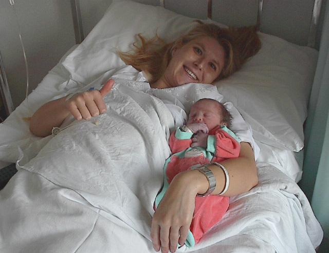 Massimo junior e mamma Elena