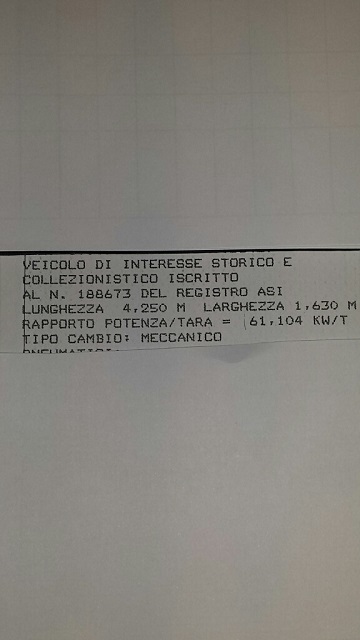 Stralcio libretto
