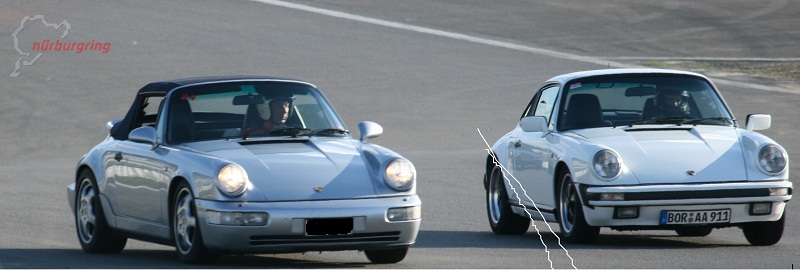 ingarellamento al Nurburgring