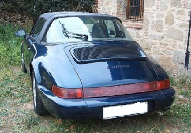964 C2 TARGA MY 1992 posteriore
