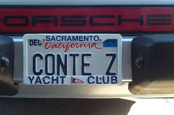 la targa della mia targa...