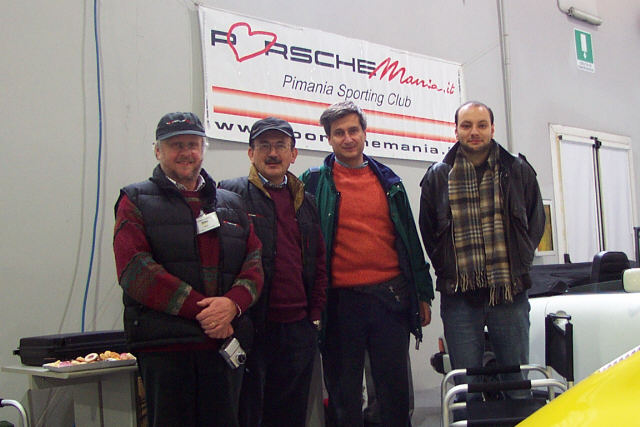 Da sn: Giuliano, Domenico, Luca e Gianmaria
