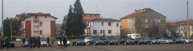 ...e tutte a guardarmi in faccia!