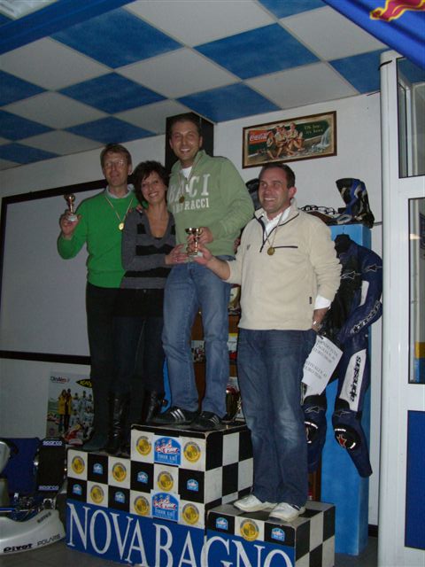 i CAMPIONI...con tanto di soubrette x l'occasione