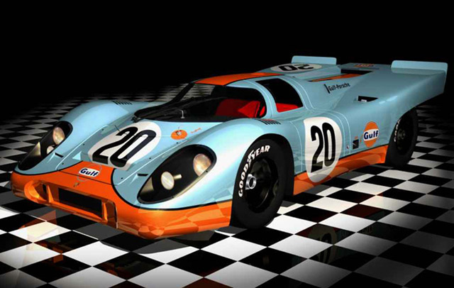 Gulf  Porsche 917K