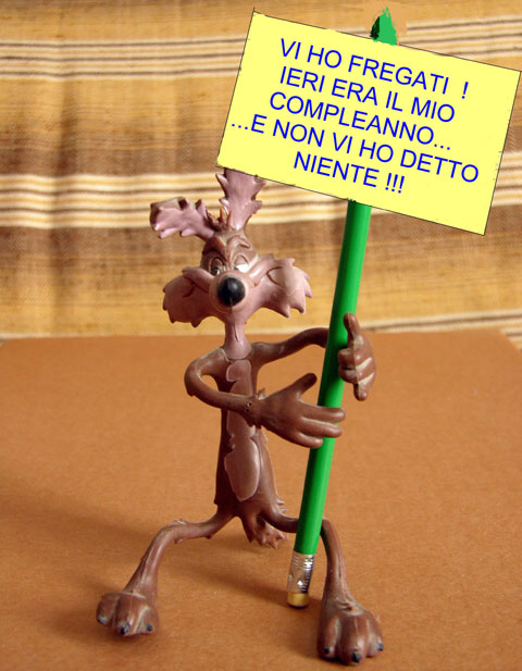 Willy il coyote...