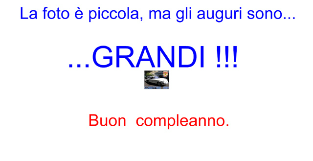 Auguri !!!