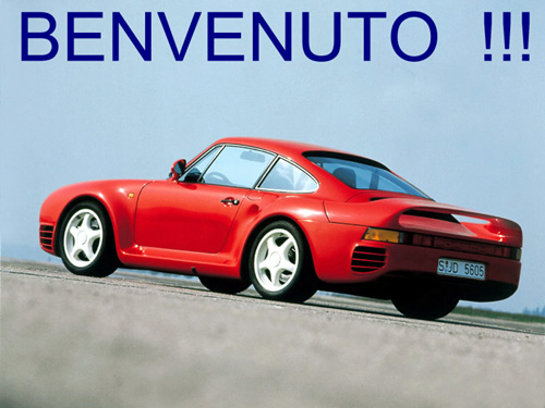 Benvenuto !!!