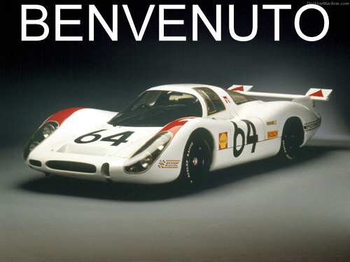 Benvenuto !!!!
