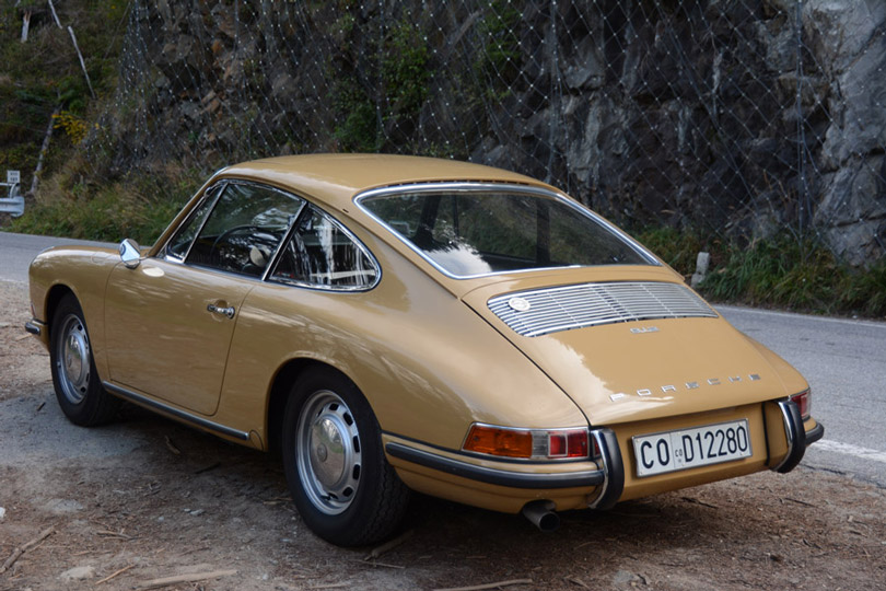 Porsche 912 Madesimo retro