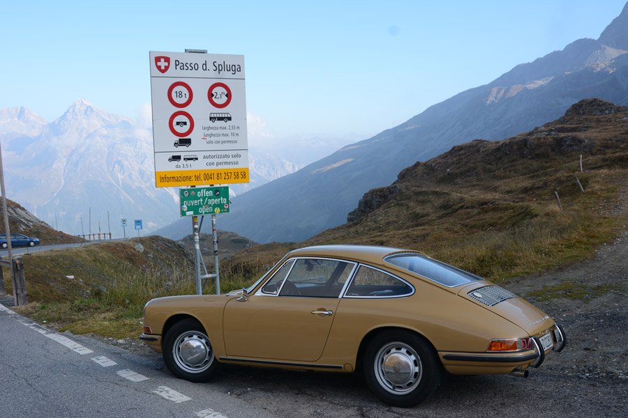porsche 912 passo spluga