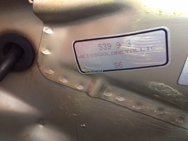  <BR>vernice 911 3.2 "85