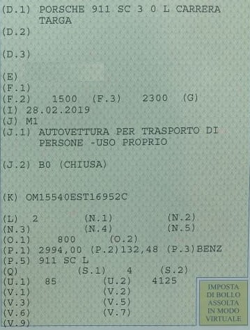 Libretto Porsche