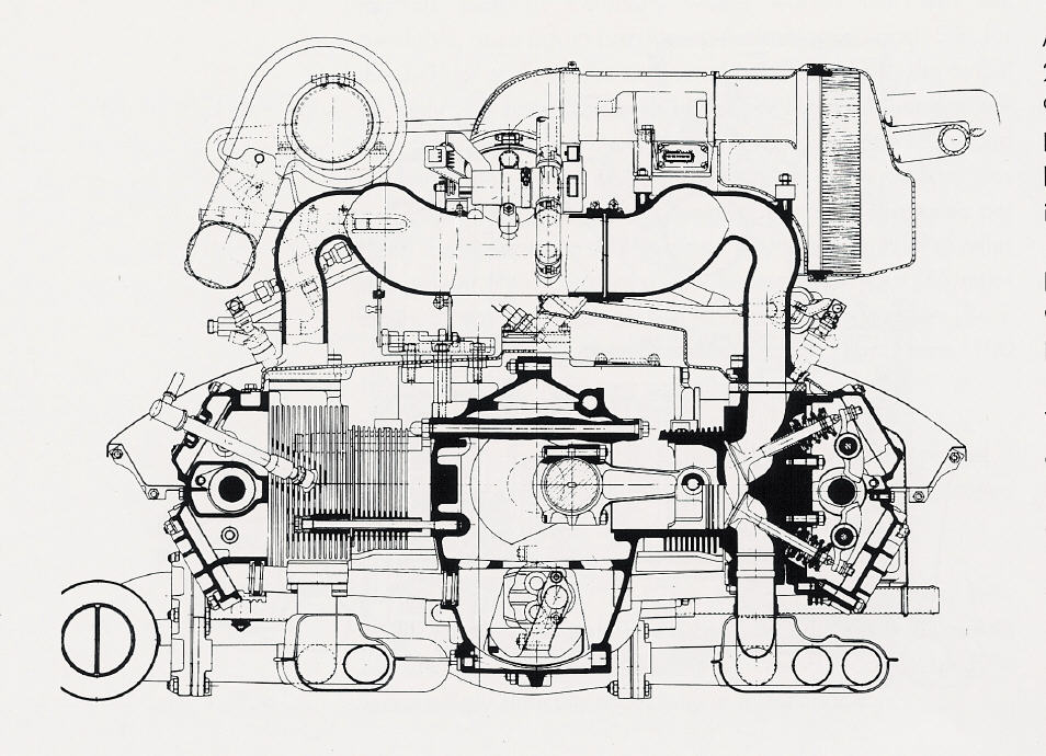 Motore Carrera 3,2 front