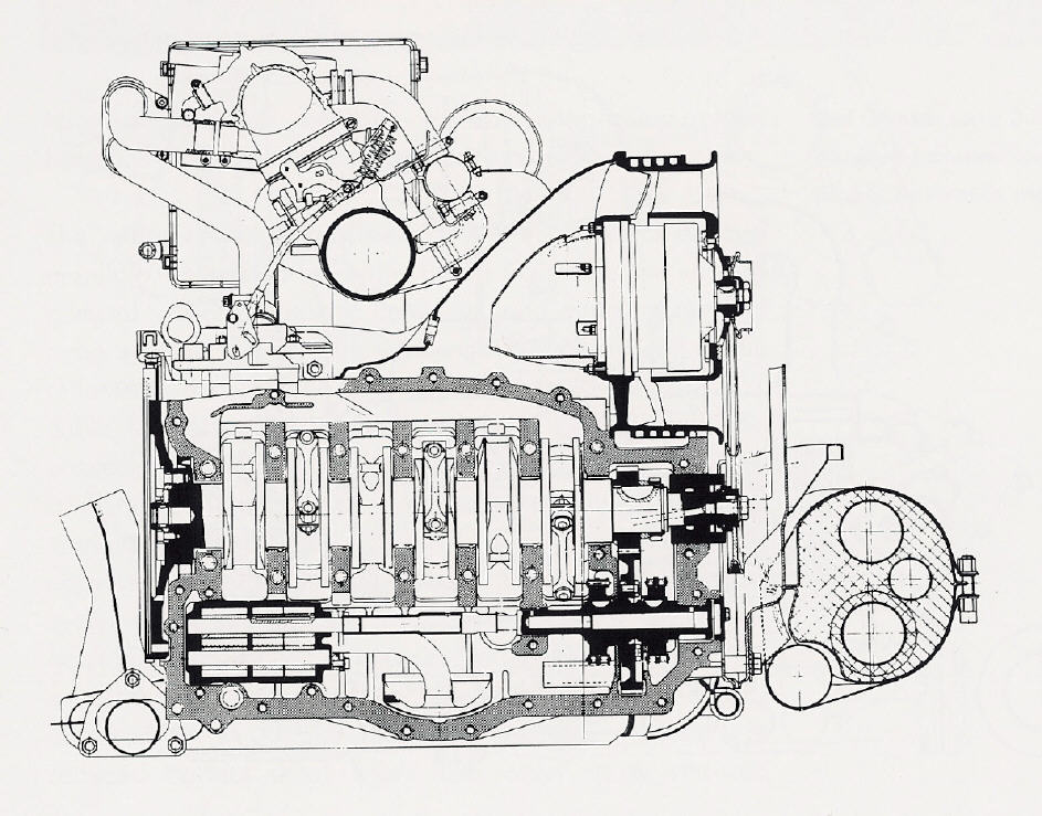 Motore Carrera 3,2 side