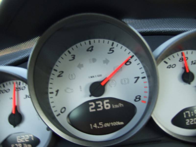 Ritorno a casa sulle Autobahn tedesche (auto del mio collega).