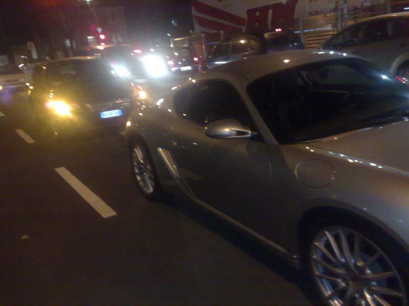il mio volvo d5 e la cayman... ospiti da HM