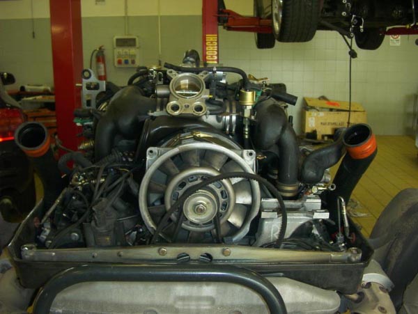 motore appena smontato