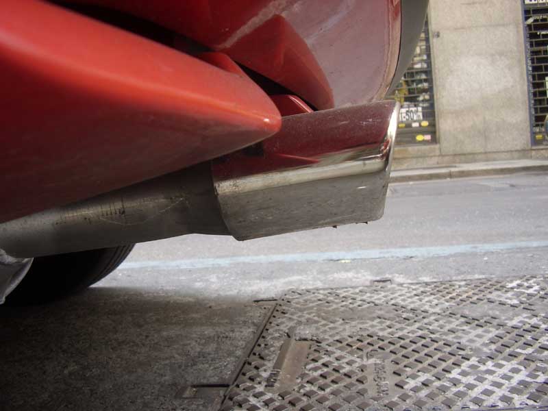particolare vista laterale terminale