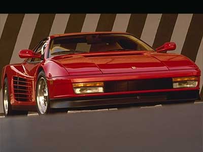 testarossa frontale