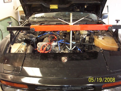 supporto officina per motore