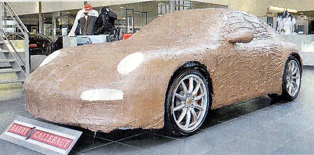 Porsche al cioccolato  !!!