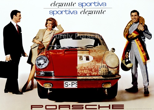 porsche poster