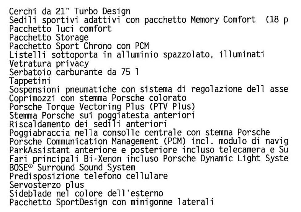 Configurazione