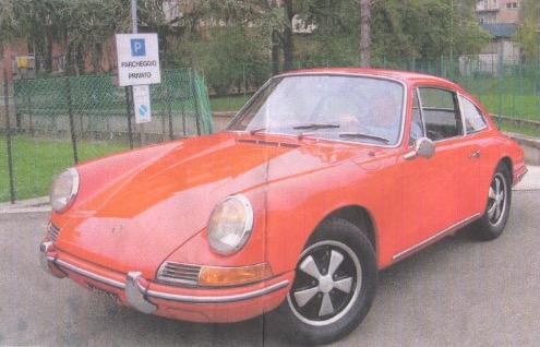 foto di rito all'acquisto del 912