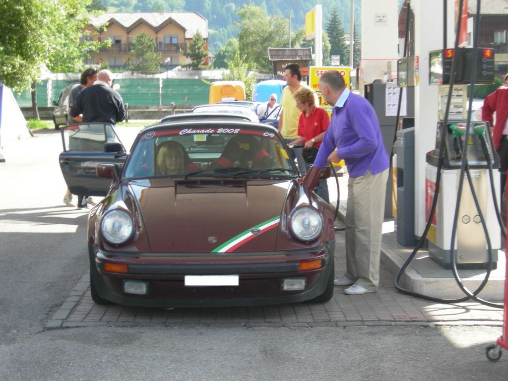 rifornimento a Predazzo