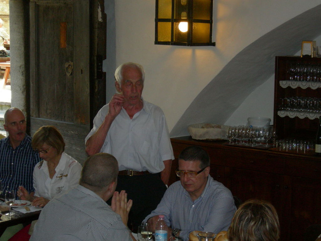 a tavola con l'enologo Giovanni
