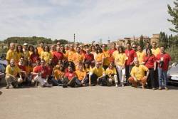 Parte del gruppo dei partecipanti.