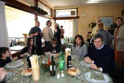 La sala.. gli amici la gente....