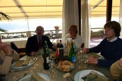La sala.. gli amici la gente....