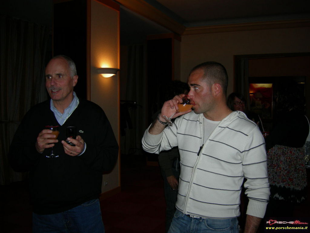 l'aperitivo dei primi arrivati.....peccato per gli ultimi