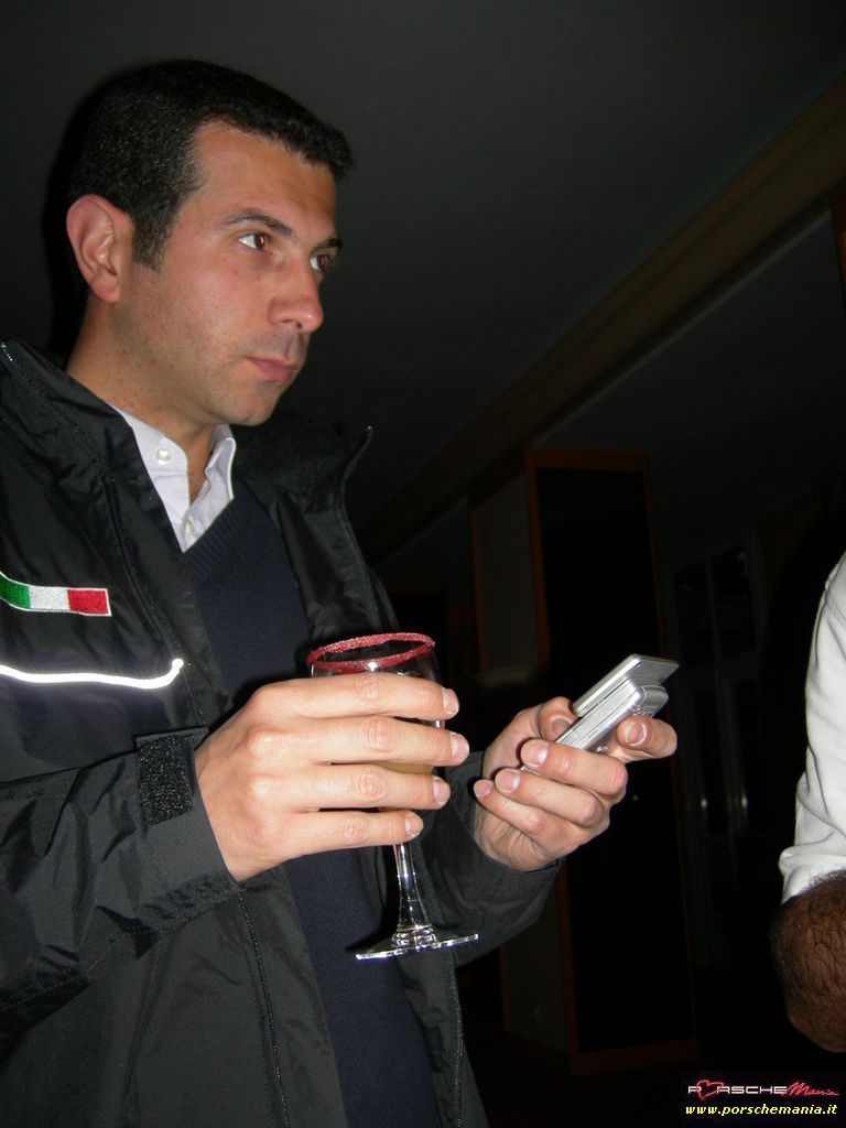 l'aperitivo dei primi arrivati.....peccato per gli ultimi