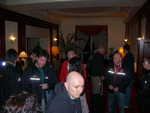 alcuni arrivi serali all'hotel