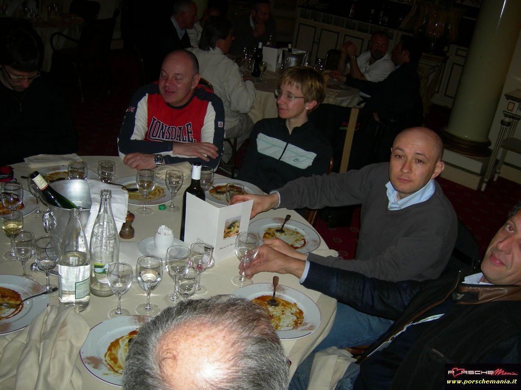... emozioni della prima cena 