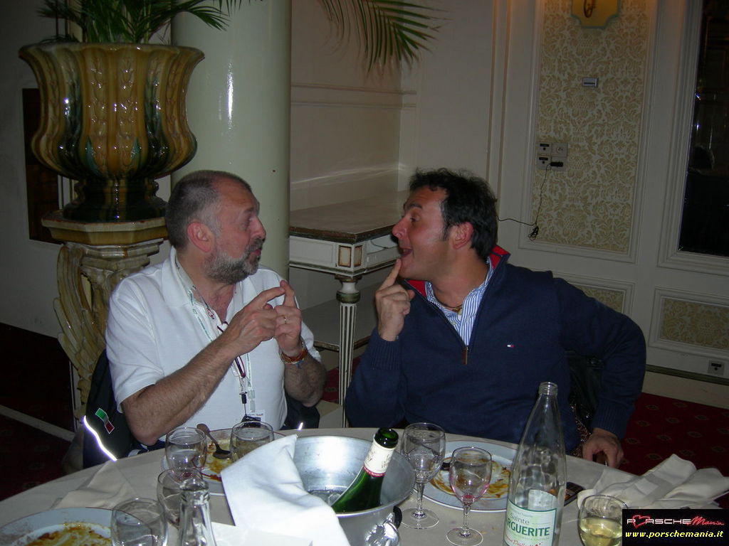 ... emozioni della prima cena 