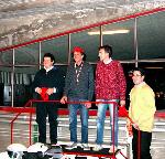 Da sin: Mauro P. (3o), Mauro B. (1o), Dario L. (2o)